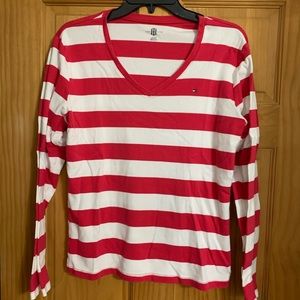 Long sleeve striped Tommy Hilfiger top